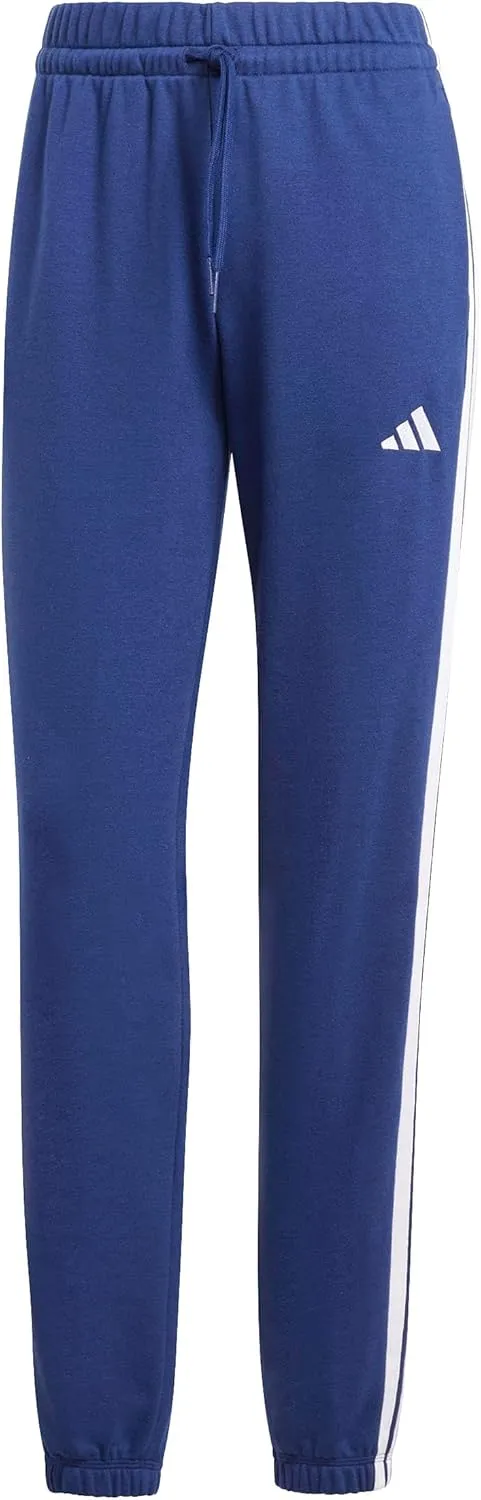 adidas Women's Essentials 3-Stripes French Terry Cuffed Pants