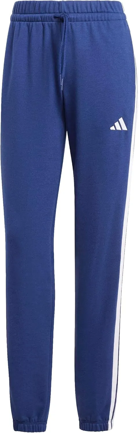 adidas Women's Essentials 3-Stripes French Terry Cuffed Pants