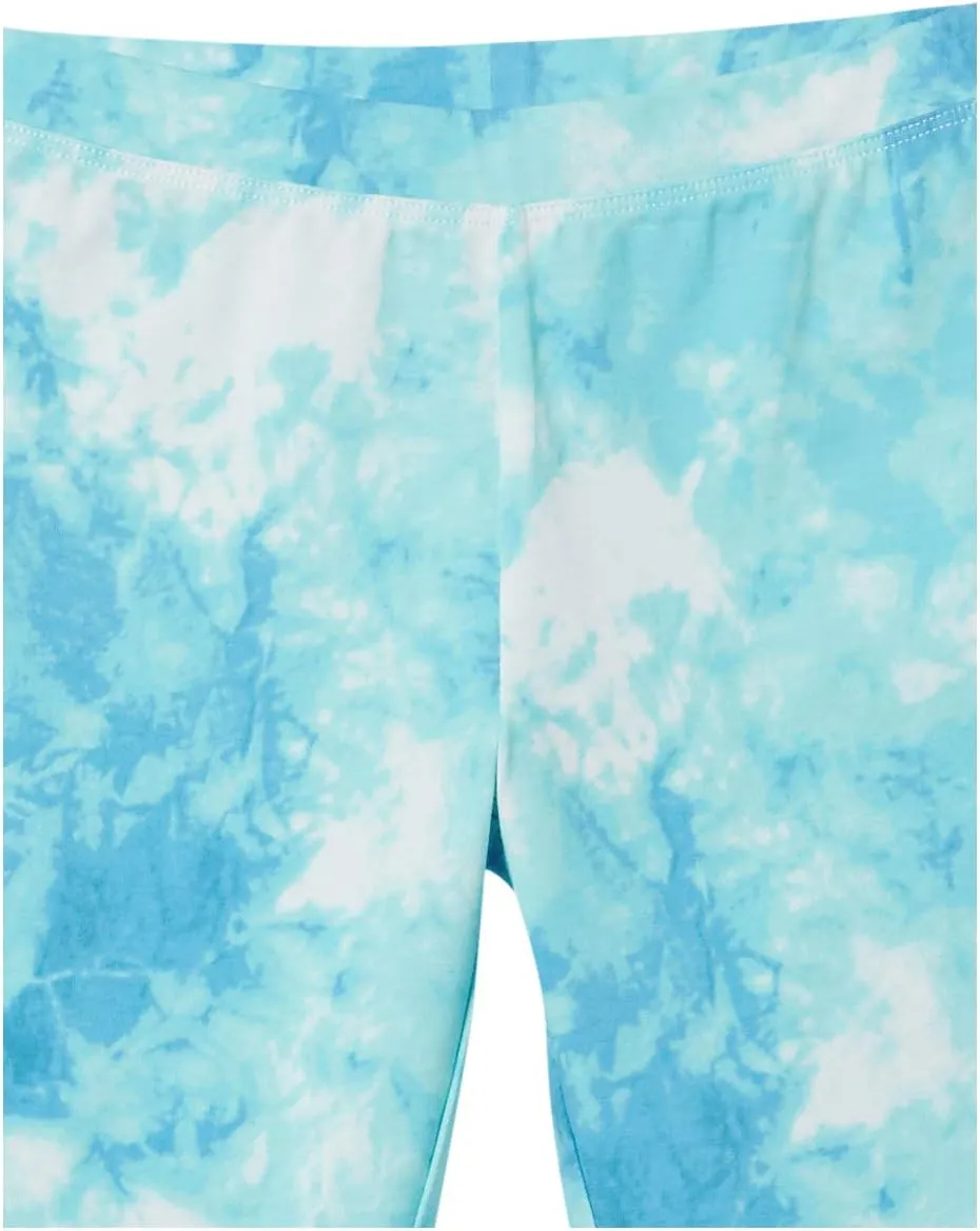 Amazon Essentials Girls and Toddlers' Midi Bike Shorts (Previously Spotted Zebra), Pack of 5