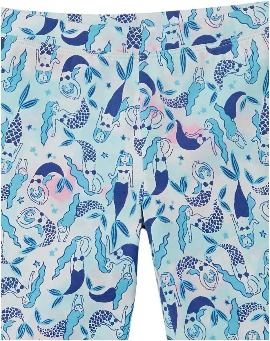 Amazon Essentials Girls and Toddlers' Midi Bike Shorts (Previously Spotted Zebra), Pack of 5