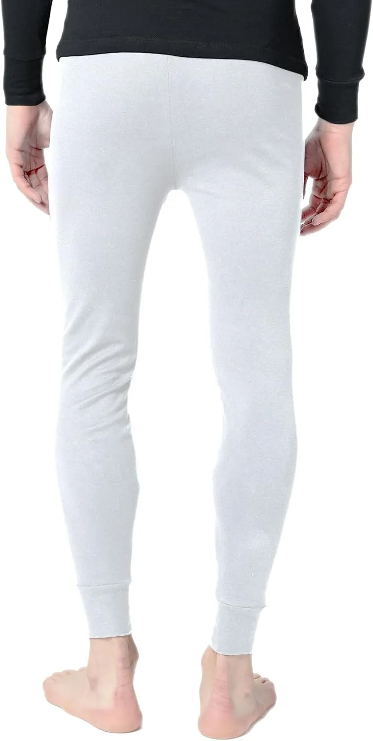 Andrew Scott Men's 3 Pack Premium Cotton Base Layer Long Thermal Underwear Pants