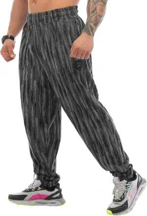 BIG SAM SPORTSWEAR COMPANY Men's Baggy Towel Sweatpants with Pockets, Active Gym Trackpants