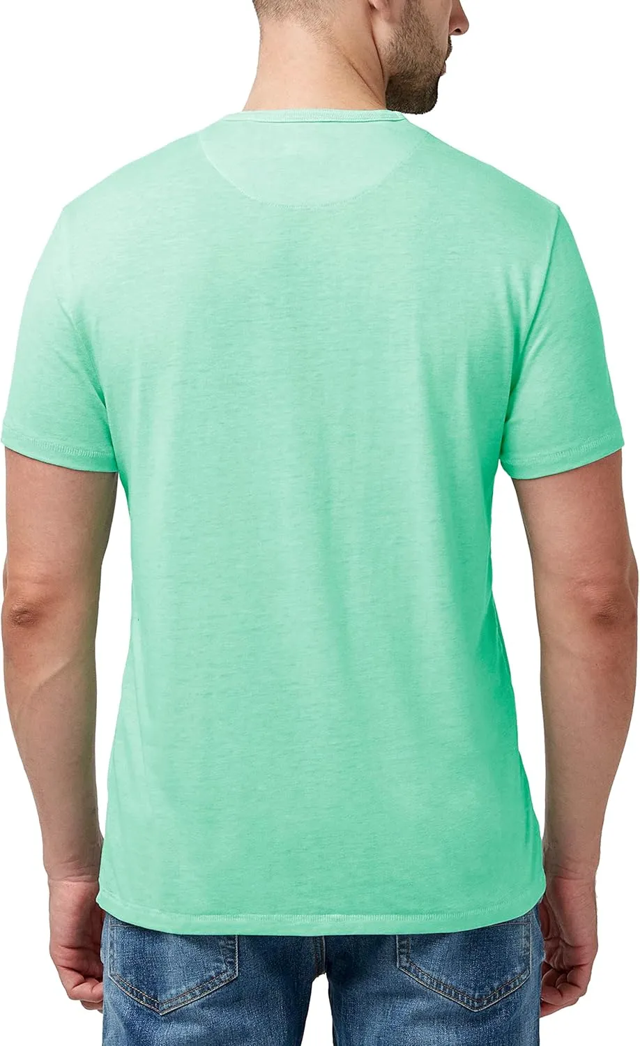 Buffalo David Bitton Men's Short Sleeve Kasum Henley