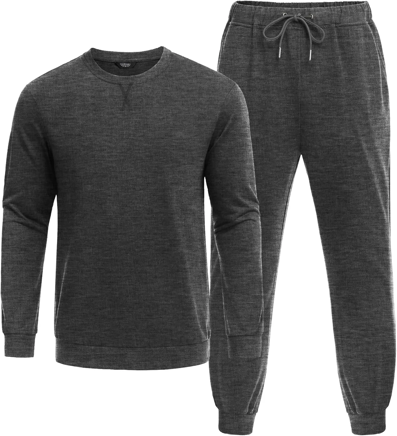 COOFANDY Men's Tracksuit 2 Piece Long Sleeve Pullover Jogging Track Suit Athletic Casual Sweatsuit
