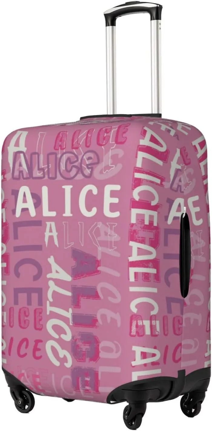 Custom Luggage Cover Personalized Travel Suitcase Protector Add Your Own Name Photo Text Elastic Washable Baggage Covers For Kid And Adult 4 Sizes