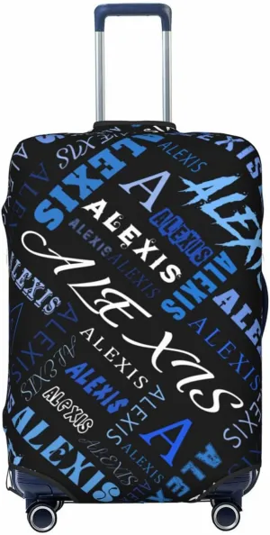Custom Luggage Cover Personalized Travel Suitcase Protector Add Your Own Name Photo Text Elastic Washable Baggage Covers For Kid And Adult 4 Sizes