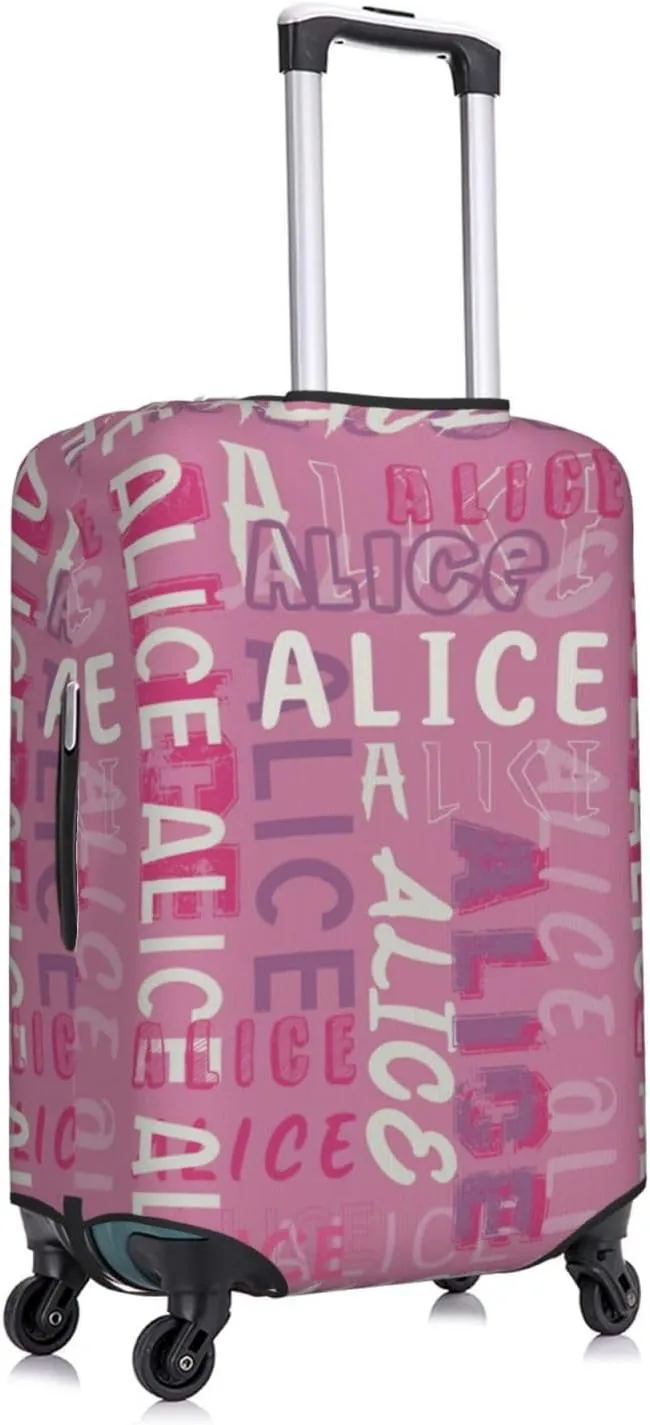 Custom Luggage Cover Personalized Travel Suitcase Protector Add Your Own Name Photo Text Elastic Washable Baggage Covers For Kid And Adult 4 Sizes