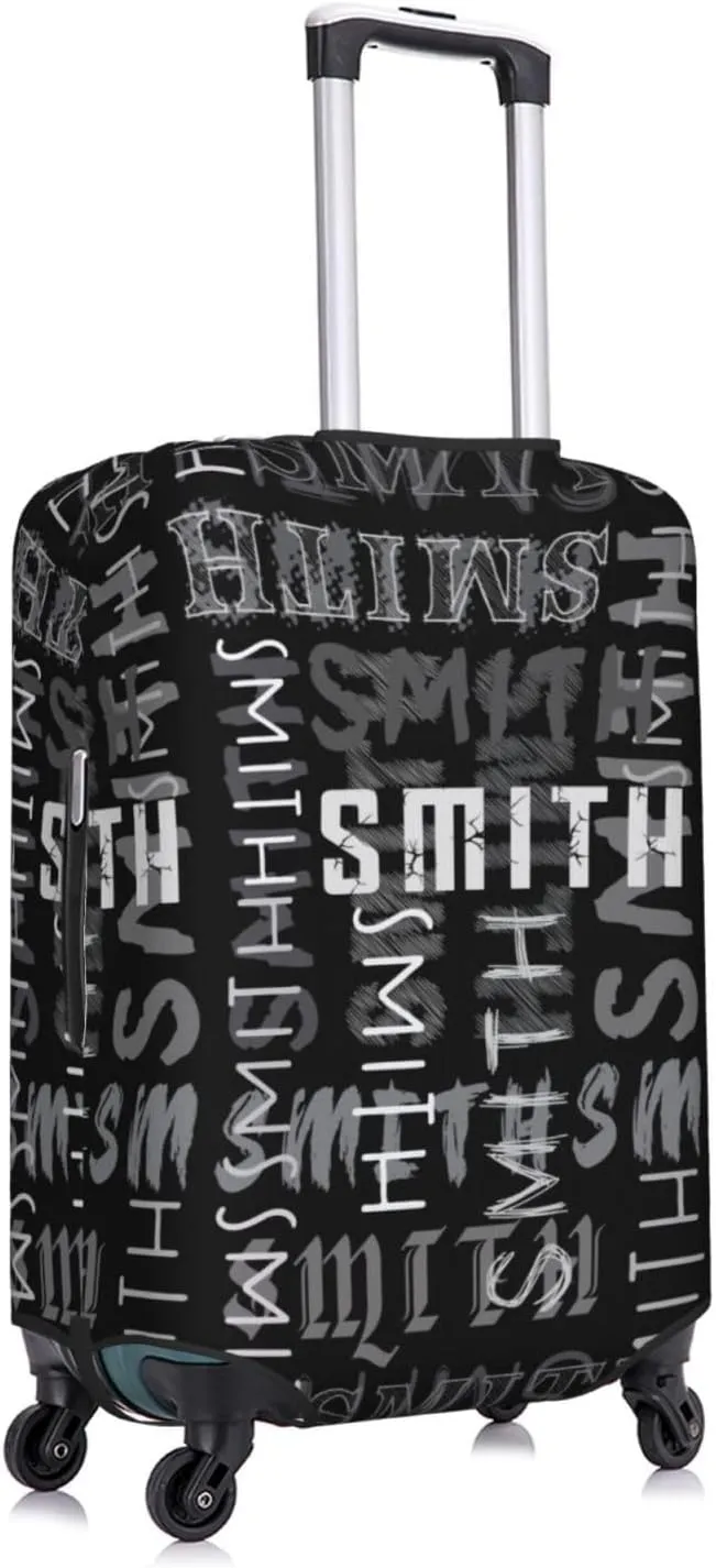 Custom Luggage Cover Personalized Travel Suitcase Protector Add Your Own Name Photo Text Elastic Washable Baggage Covers For Kid And Adult 4 Sizes