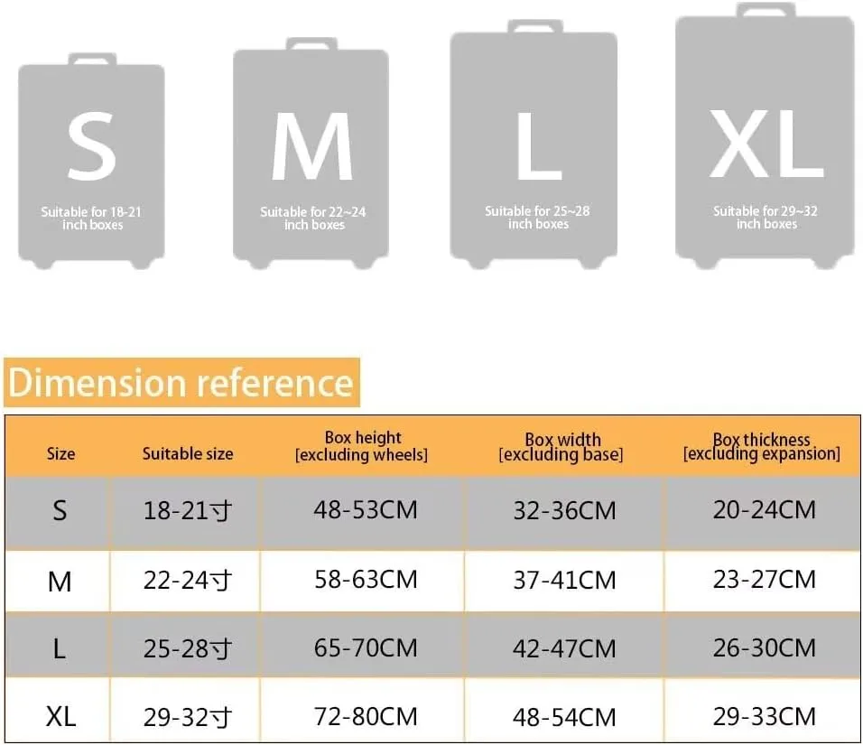 Cute Luggage Cover for Boys Girls Washable Suitcase Cover Protector Travel Suitcase Cover Fits 18-32 Inch Luggage,Customized Luggage Cover for Women Men