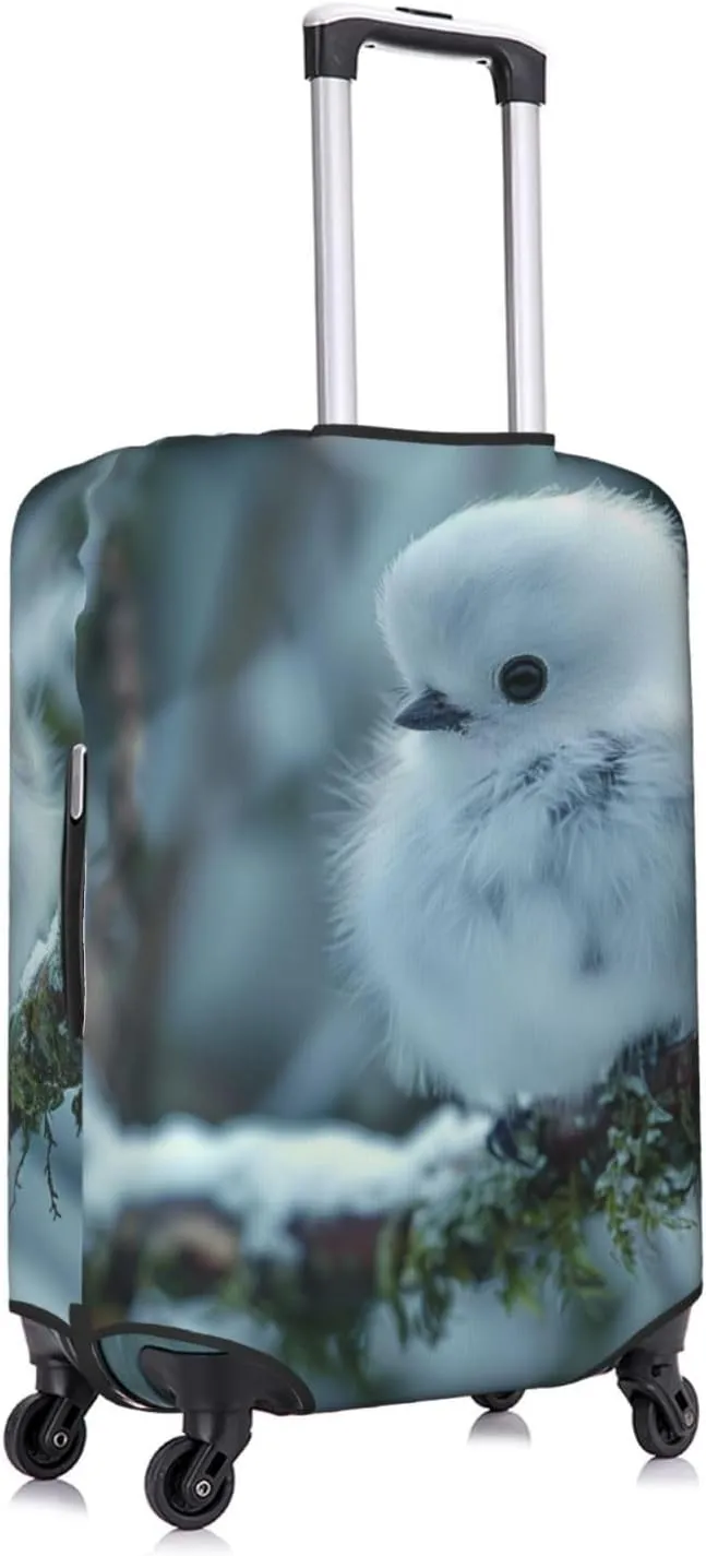 cute snow bird Elastic Travel Luggage Cover Travel Suitcase Protective Cover
