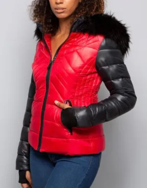 Dont Color Block Me Puffer Jacket