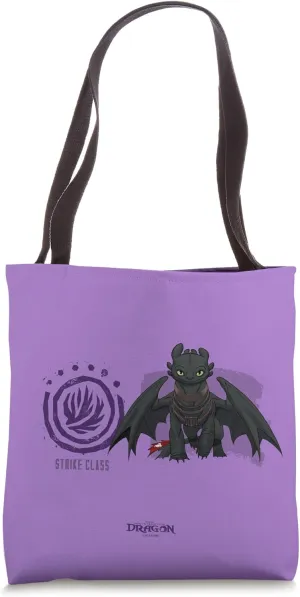 DreamWorks Dragons Strike Class Toothless Tote Bag