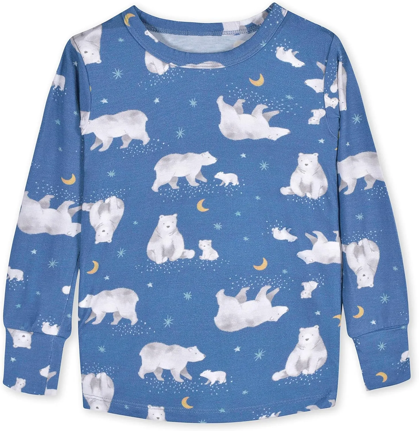 Gerber Unisex Baby Toddler Buttery Soft 2-Piece Snug Fit Pajamas with Viscose Made from Eucalyptus