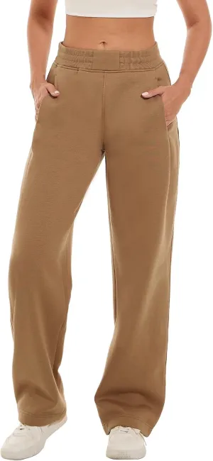 HOdo 32"/34" Inseam Womens Tall Sweatpants Fleece Joggers for Women Wide Leg Pants with Pockets for Workout