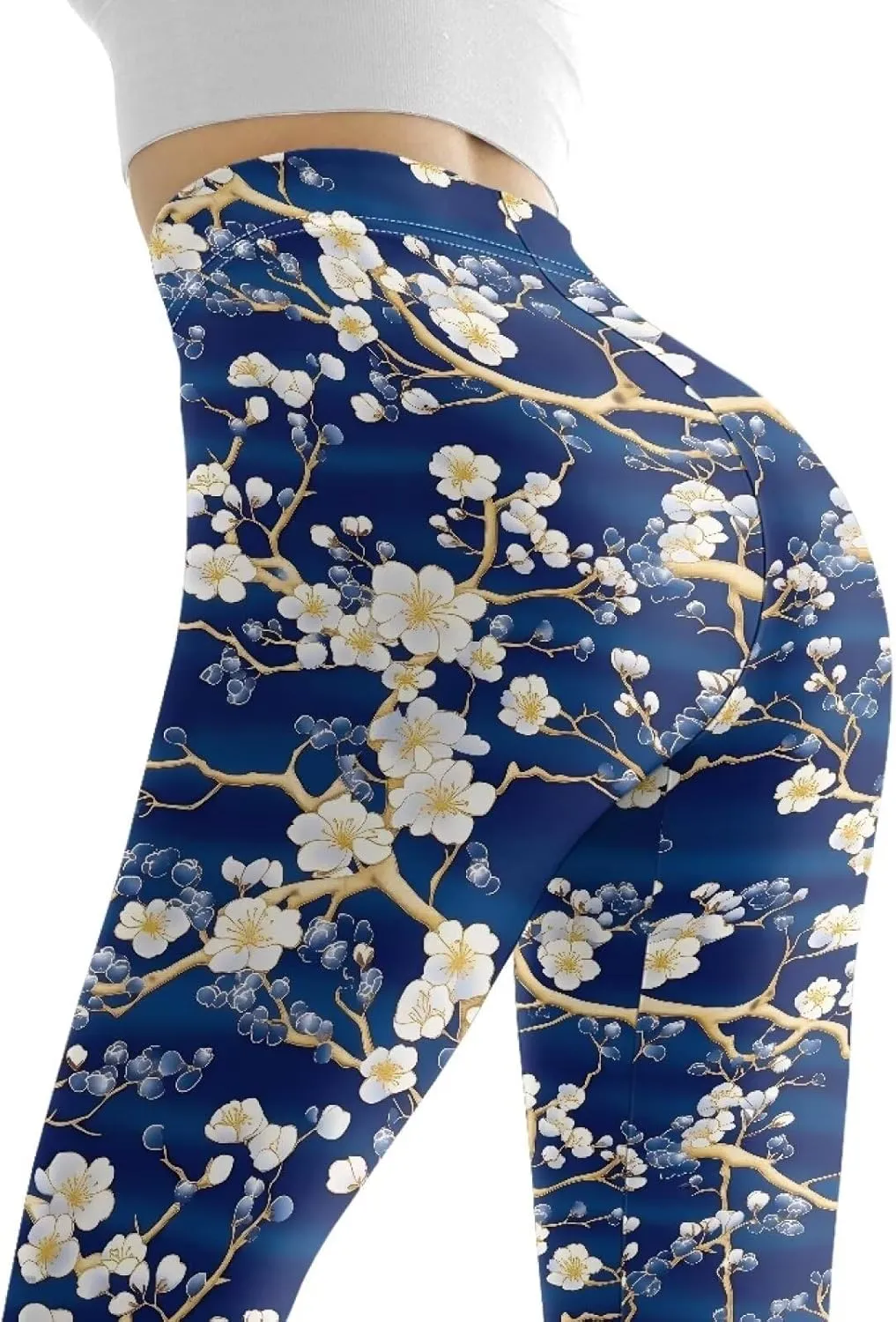 Irisjudy Christmas Elk Leggings for Women Thanksgiving Pumpkin High Waist Tummy Control Legging Purple Bat Running Yoga Pants