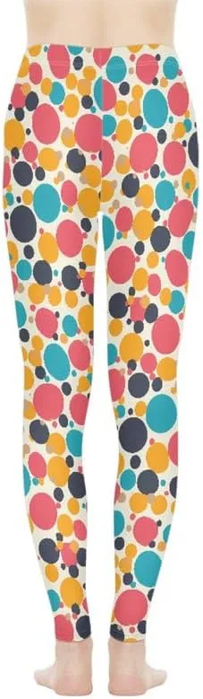 Irisjudy Women Full Length Leggings, Ethnic Geometric High Waist Stretchy Workout Tights, Ladybug Comfy Yoga Pants Plus Size