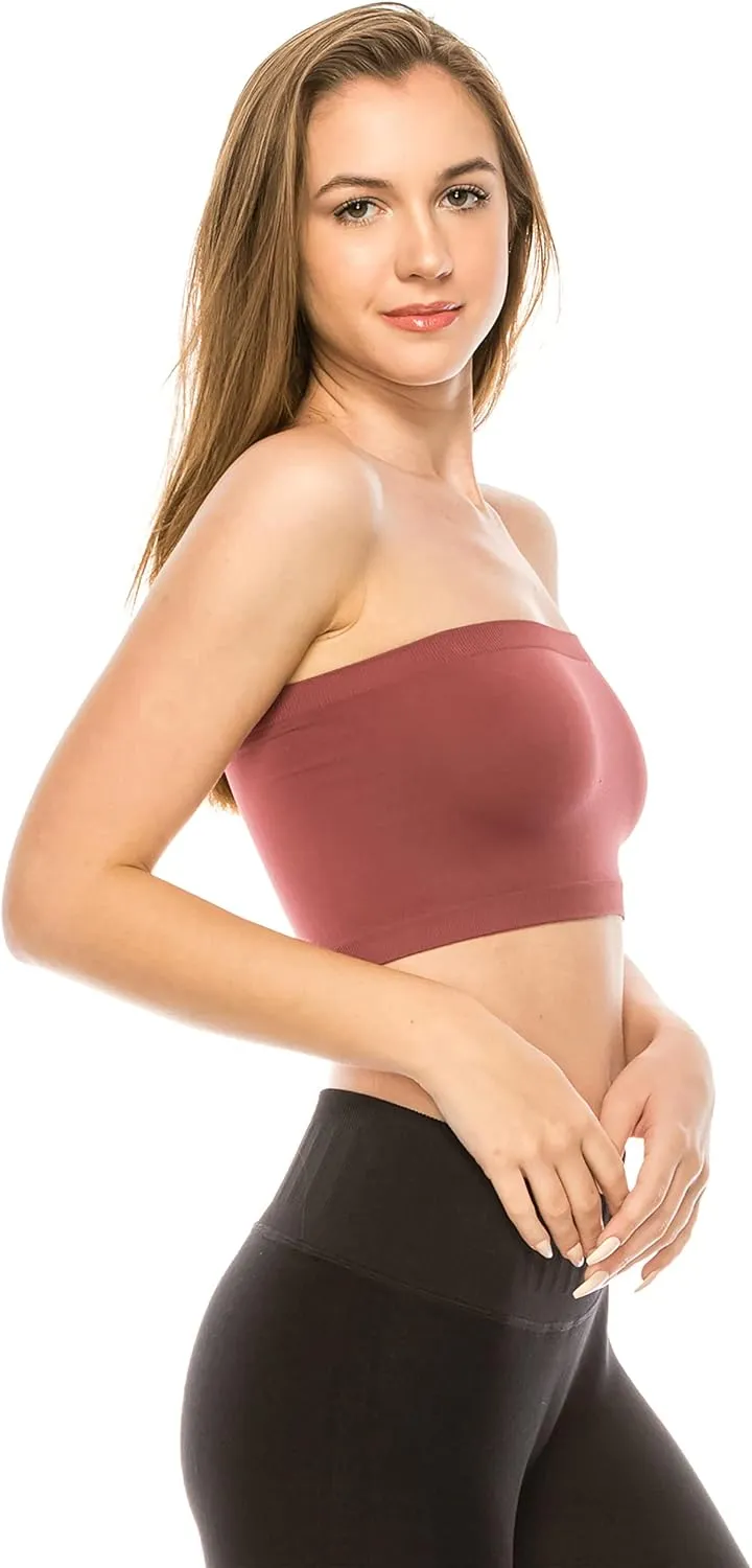 Kurve Seamless Mini Bandeau Tube top - UV Protective Fabric, Rated UPF 50 , Made in USA