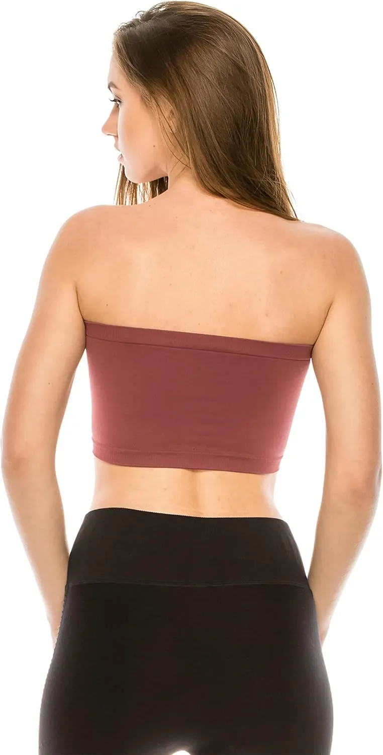 Kurve Seamless Mini Bandeau Tube top - UV Protective Fabric, Rated UPF 50 , Made in USA