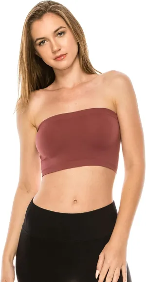 Kurve Seamless Mini Bandeau Tube top - UV Protective Fabric, Rated UPF 50 , Made in USA