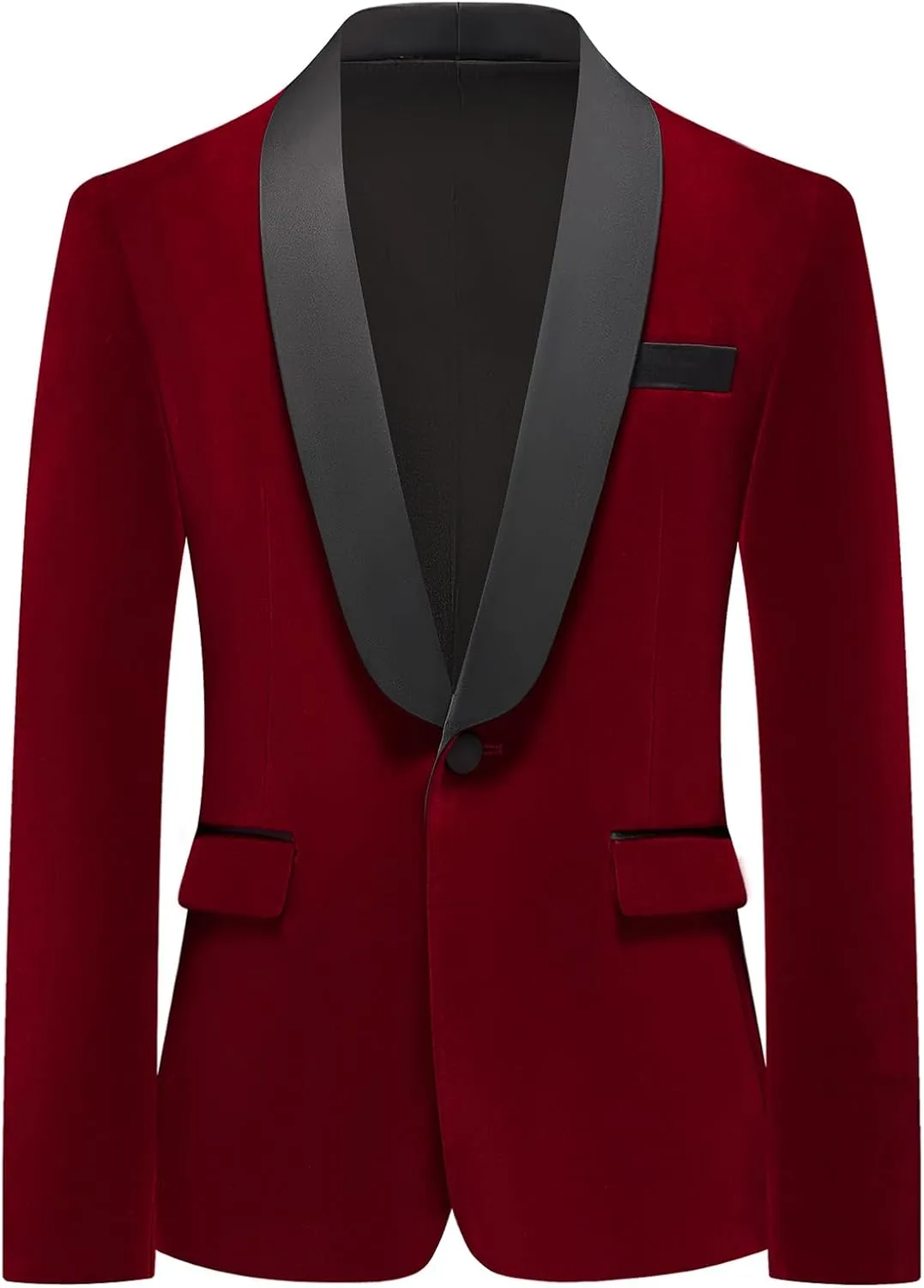 Lamgool Boys Velvet Tuxedo Suit 4 Piece Slim Fit Kids Formal Outfit Set with Blazer Dress Shirt Pant Bow Tie for Wedding