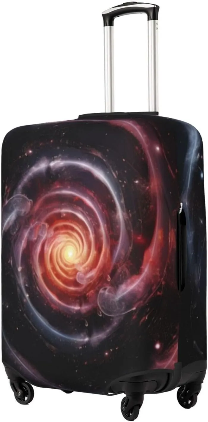 Luggage Cover Fits 18-32 Inch Suitcase, Washable Elastic Suitcase Cover Protector with Concealed Zipper for Wheeled Suitcase Travel Accessories LC110