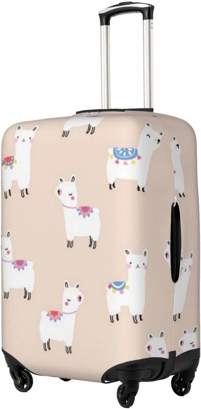 Luggage Cover Fits 18-32 Inch Suitcase, Washable Elastic Suitcase Cover Protector with Concealed Zipper for Wheeled Suitcase Travel Accessories LC150