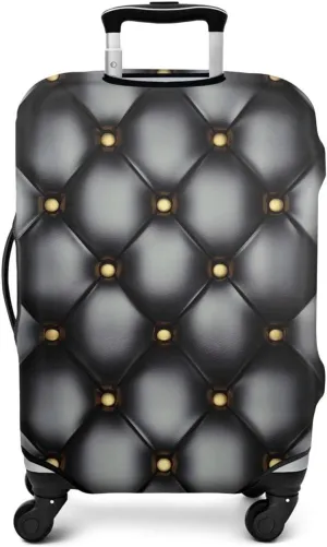 Luggage Cover Suitcase Protector Leather Print Trolley Cases Cover Fit 29-32 Inch Luggage