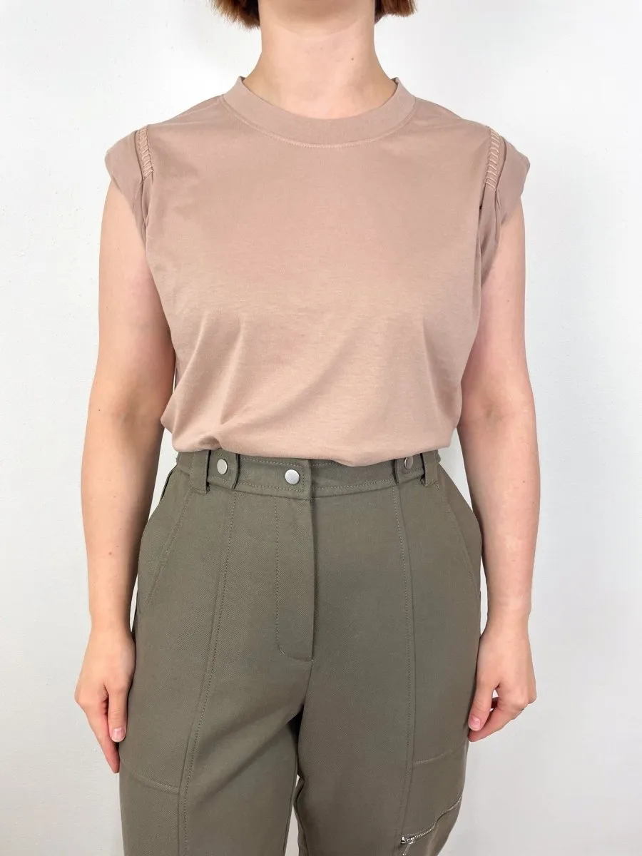 Miles Tee in Buff