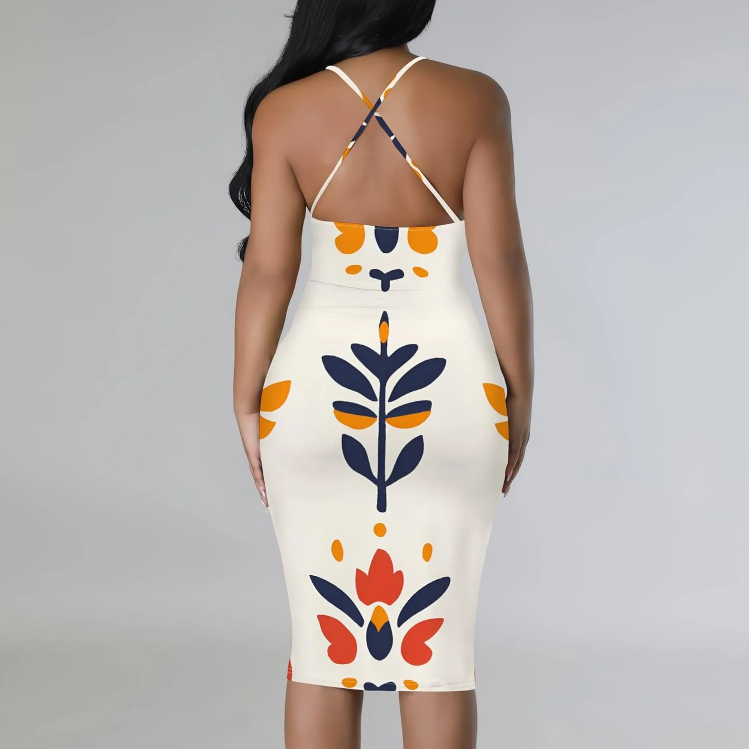 Mini Dress Sexy Bodycon Sundress for Women Summer Short Low Backless Spaghetti Strap Beach Boho Party Club Dresses
