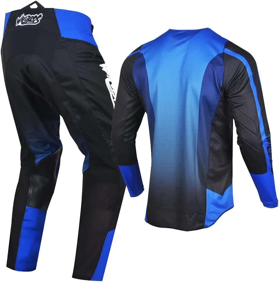 Motocross Jersey Pants Combo Mens MX Gear Set Dirt Bike Offroad Riding Racewear Adult Racing