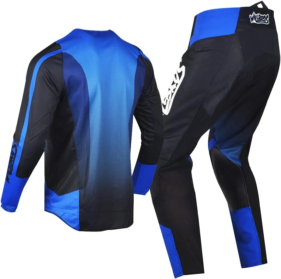 Motocross Jersey Pants Combo Mens MX Gear Set Dirt Bike Offroad Riding Racewear Adult Racing