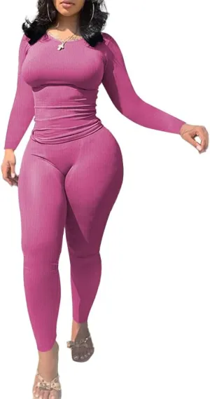 Nimsruc Two Piece Outfits For Women Casual Jogging Suits