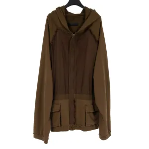 Perth Oversized Zip Through Sweat Jacket