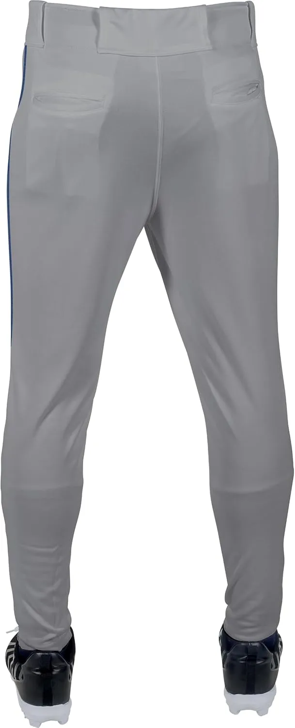 Rawlings Men's Launch Series Baseball Pant | Jogger Fit | Adult Sizes | Solid & Piped Options