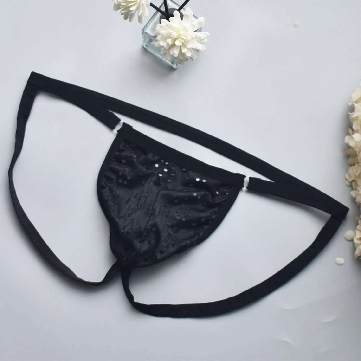 Tanga para Hombre Mens Underwear Briefs U-Shaped Thong Underpants ropa Interior para Hombre Rope T-Back Boxers