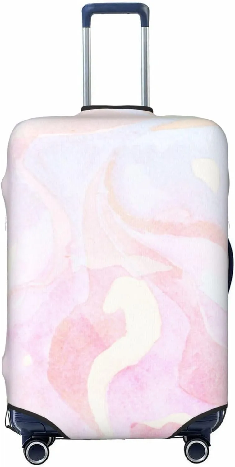 Travel Luggage Cover Abstract Colorful Watercolor Anti-Scratch Washable Suitcase Protector Elastic Suitcases Stylish Baggage Cover Wheeled Suitcase Kids Adults Keep Clean Large