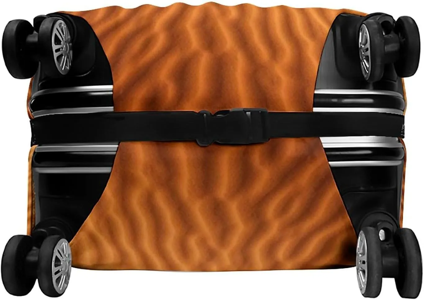Travel Luggage Cover Spandex Suitcase Protector Washable Baggage Covers Sand Dunes In The Sahara Desert Elastic Scratch-Resistant Luggage Cover Protector Fits 18-32 Inch Luggage