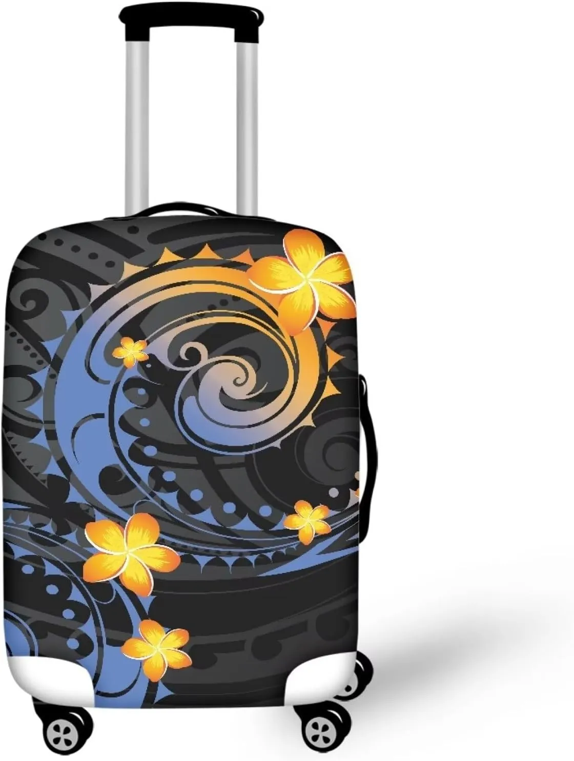 Uasibuni Boho Luggage Protector Cover Thicken Suitcase Protector Cover Travel Luggage Cover for Women Men Luggage Case