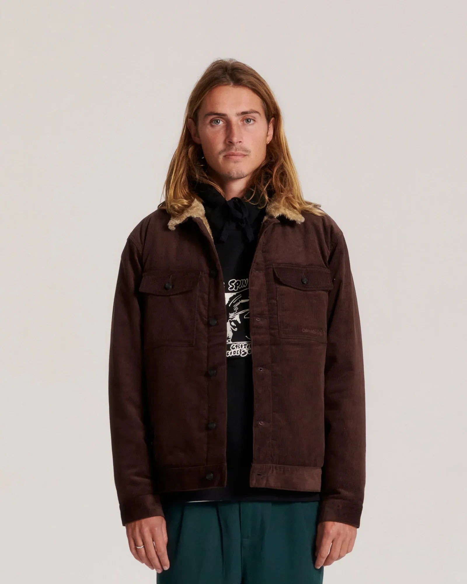 Warringah Cord Jacket - Mauve