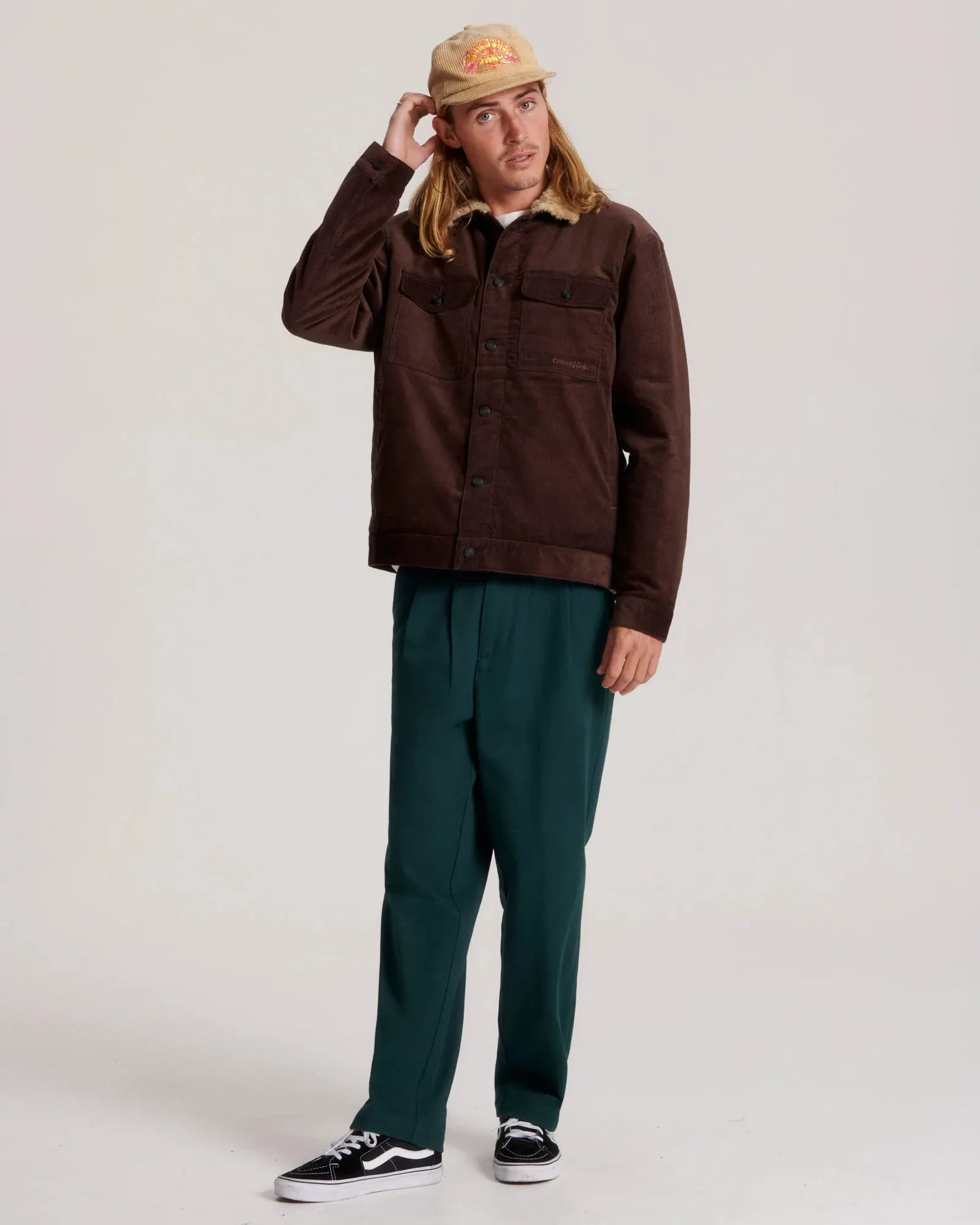Warringah Cord Jacket - Mauve