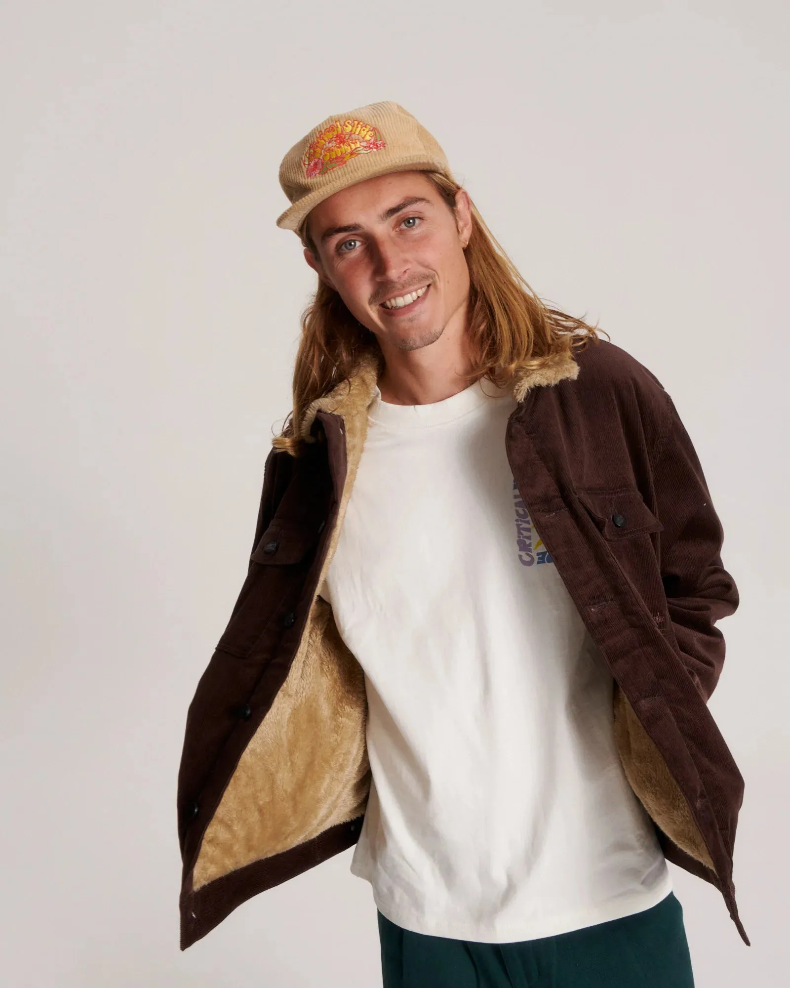 Warringah Cord Jacket - Mauve