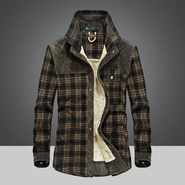 West Louis Plaid Cotton Admiral Jacket