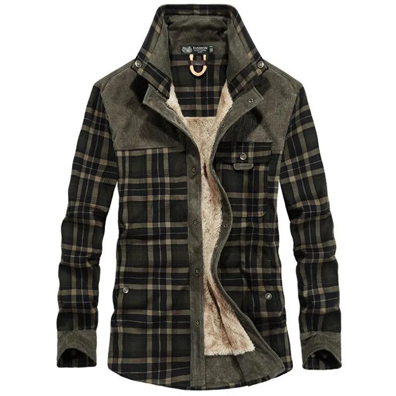 West Louis Plaid Cotton Admiral Jacket