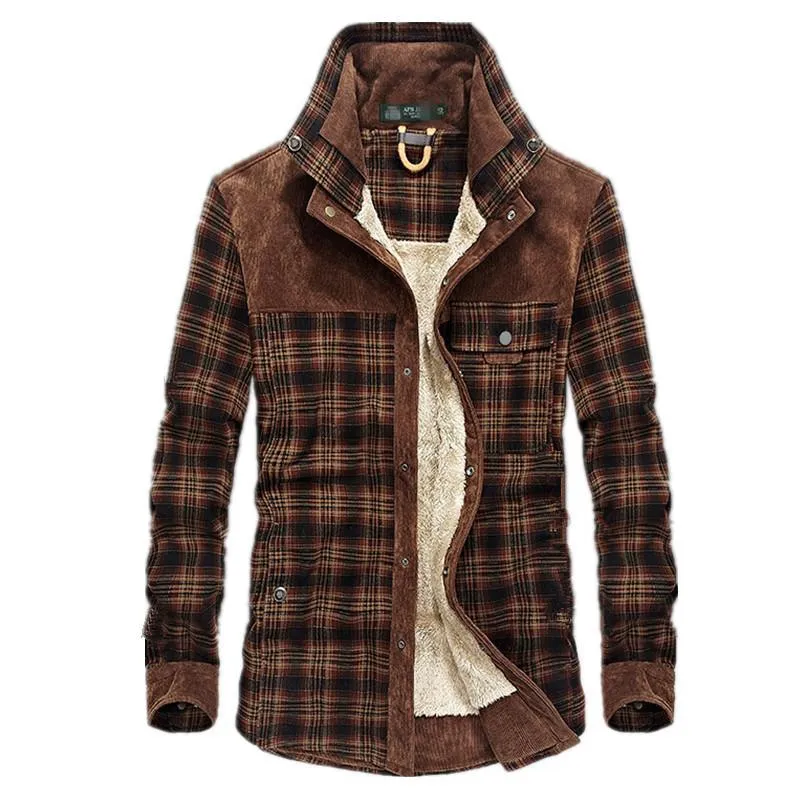 West Louis Plaid Cotton Admiral Jacket