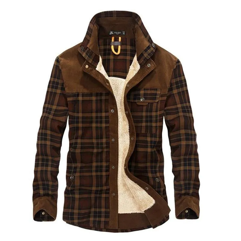 West Louis Plaid Cotton Admiral Jacket