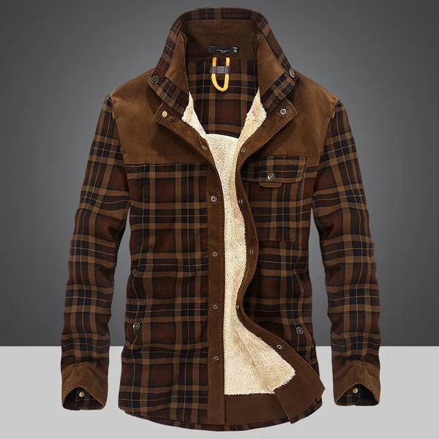 West Louis Plaid Cotton Admiral Jacket