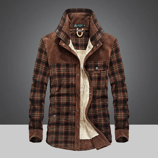 West Louis Plaid Cotton Admiral Jacket
