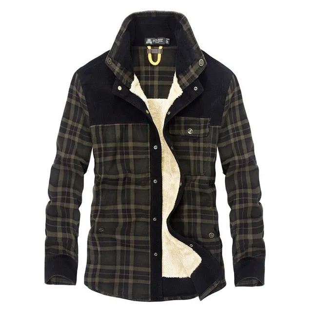 West Louis Plaid Cotton Admiral Jacket