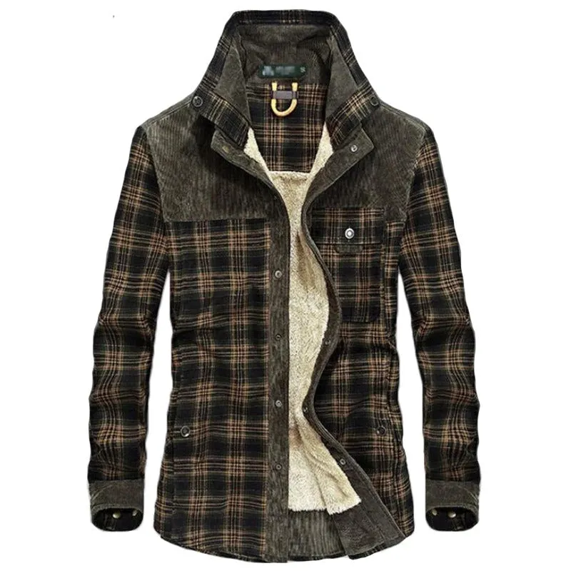 West Louis Plaid Cotton Admiral Jacket