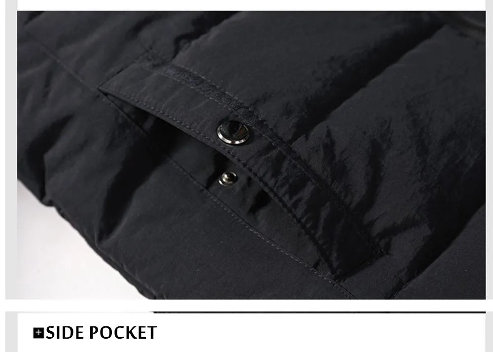 West Louis Winter Stand Collar Warm Jacket